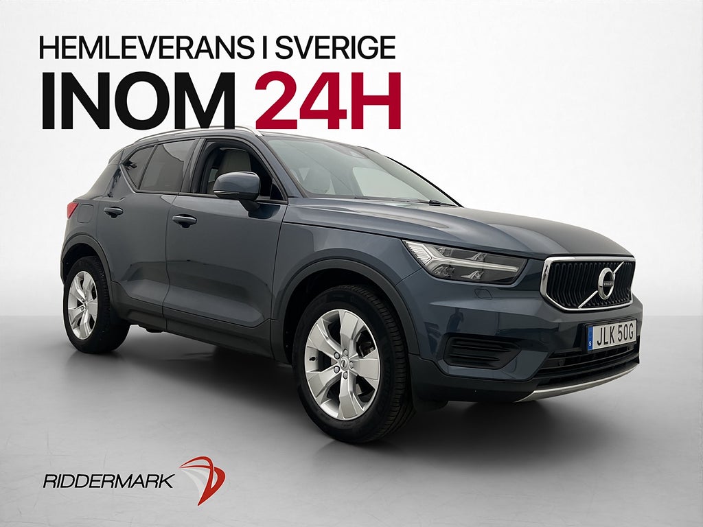Volvo XC40 T2  Momentum H/K Navi Värmare Drag Kamera Skinn