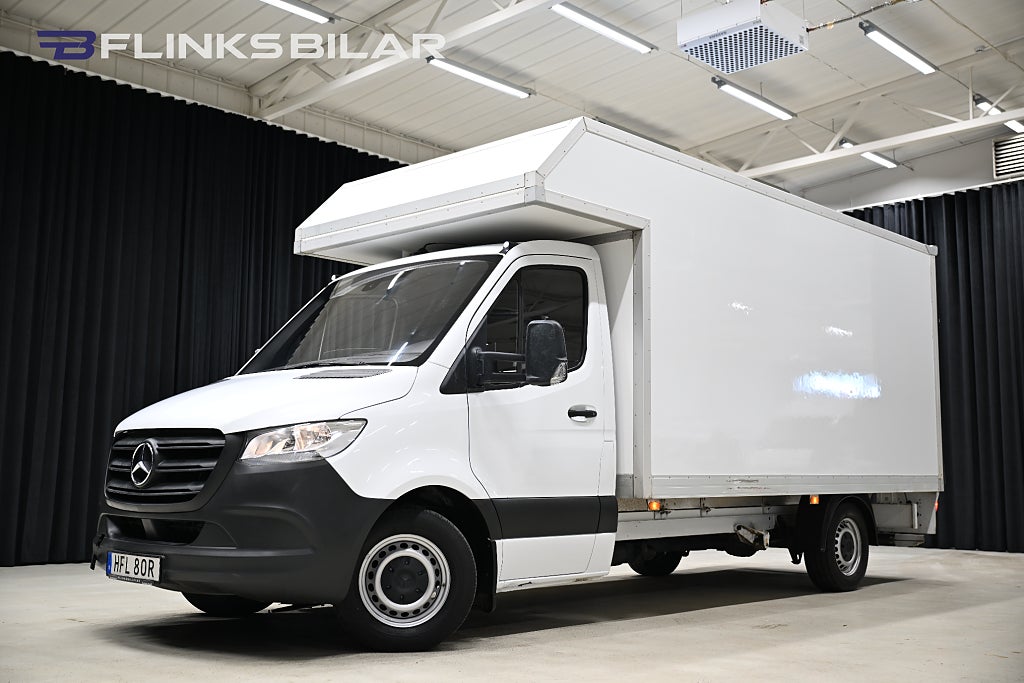 Mercedes-Benz Sprinter 316 Automat|Volymskåp|BG-Lyft|Överhäng|Flyttbil
