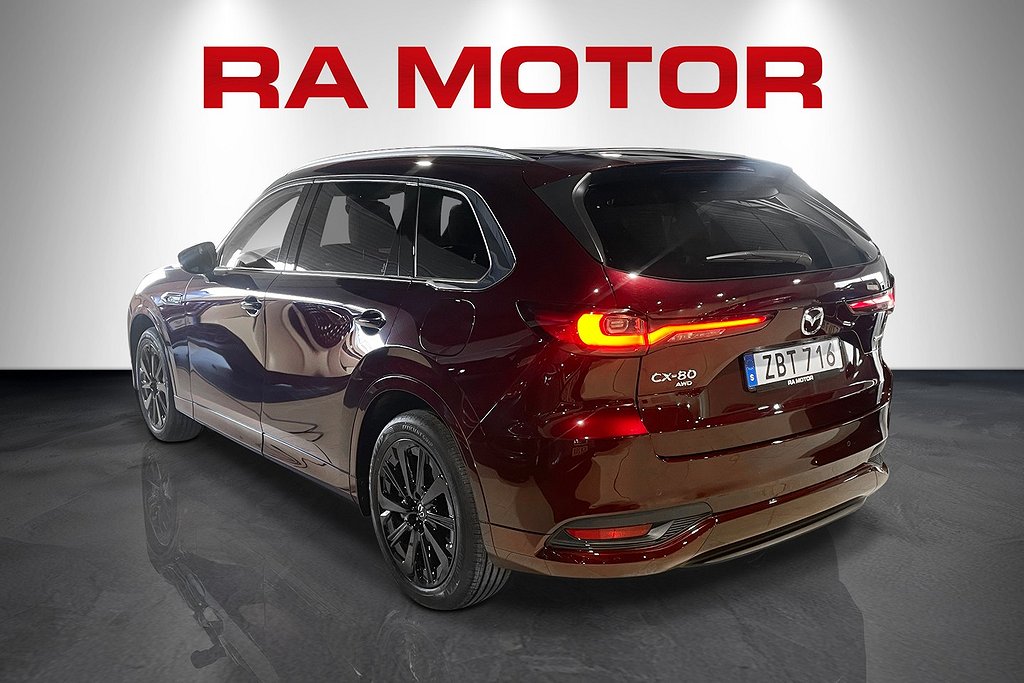 Mazda CX-80 Homura PHEV |MOMS/VAT | 6sits | DRAG |  CAHO 2024