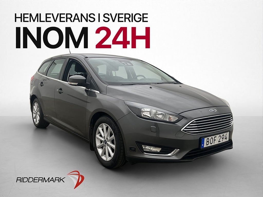 Ford Focus 1.0 125hk Titanium Dragkrok Sensorer 0,48l/mil