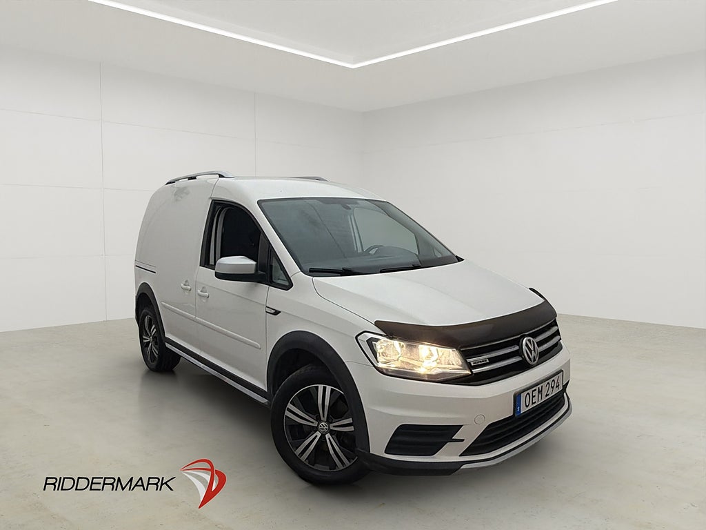 Volkswagen Caddy Alltrack 2.0TDI 4M 150hk D-Värm Drag 2xDörr