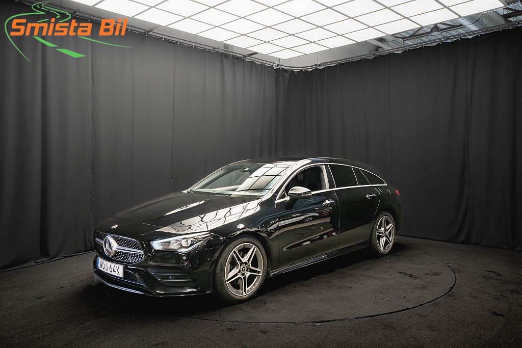 Mercedes-Benz CLA 180 AMG B-VÄRM WIDESCREEN DISTRONIC KAMERA 1-ÄGARE MOMS