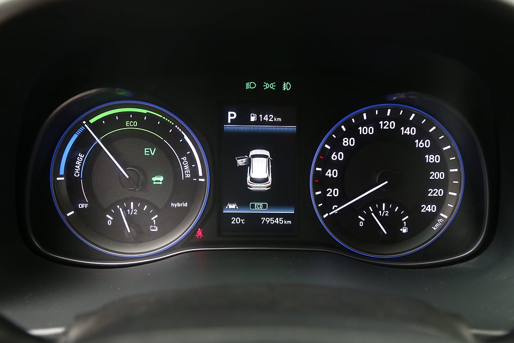 Hyundai Kona Hybrid 1,6 GDI 141hk Premium Aut Head-up Motorv Drag 2020