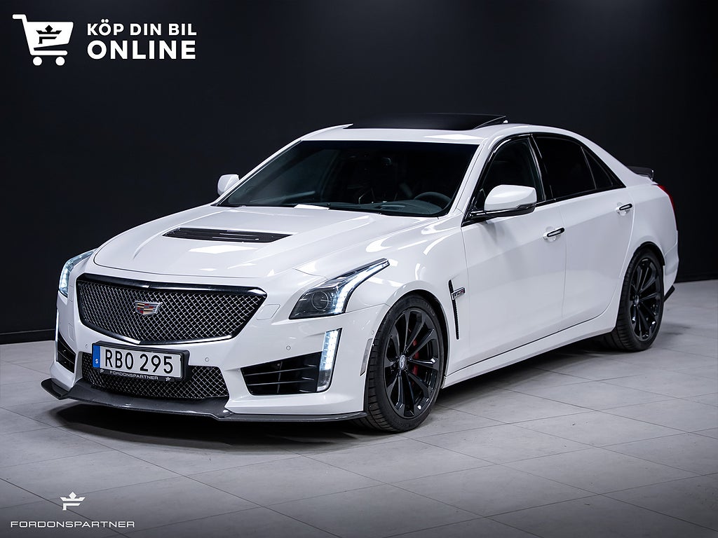 Cadillac CTS -V 6.2 V8 S/C 649HK PANORAMA SPORTAVGASSYSTEM 