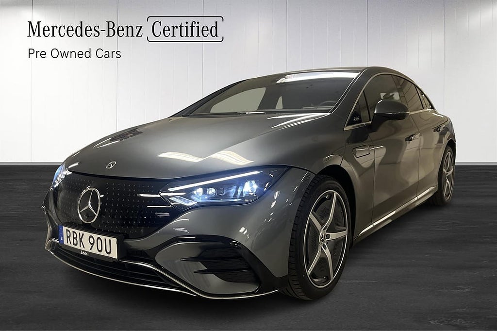 Mercedes-Benz EQE 350+ Premium / RattVä / Akustikglas / Hotellpaket värde 500...