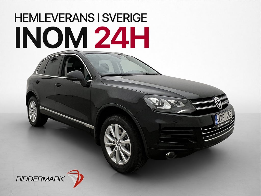 Volkswagen Touareg 3.0 V6 TDI 204hk 4M Skinn D-Värmare Drag