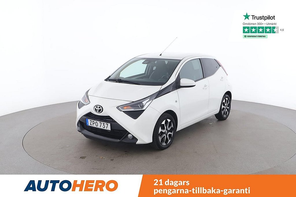 Toyota Aygo 5-dörrar 1.0 VVT-i X-PLAY / CarPlay, Backkamera