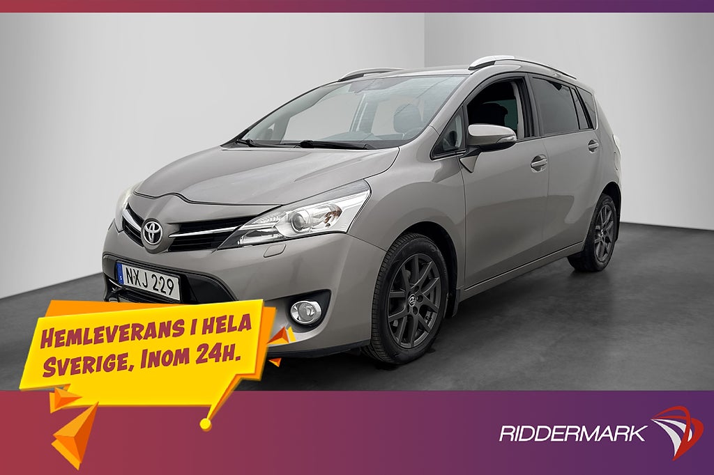 Toyota Verso 1.6 111 hk Edition Feel 7-Sits LED-Ramp Kamera
