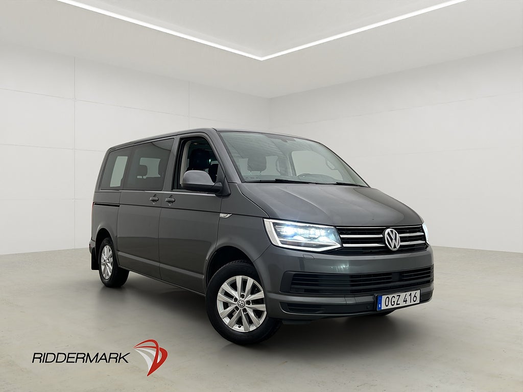 Volkswagen Multivan 2.0TSI Värmare PDC Dragkrok LED 7-Sits