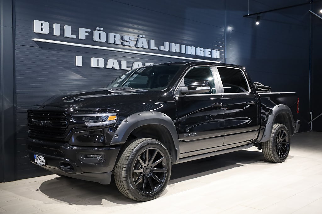 Dodge RAM 1500 Limited Night 5.7 V8 Hemi 395hk Flaklock/SoV-hjul 