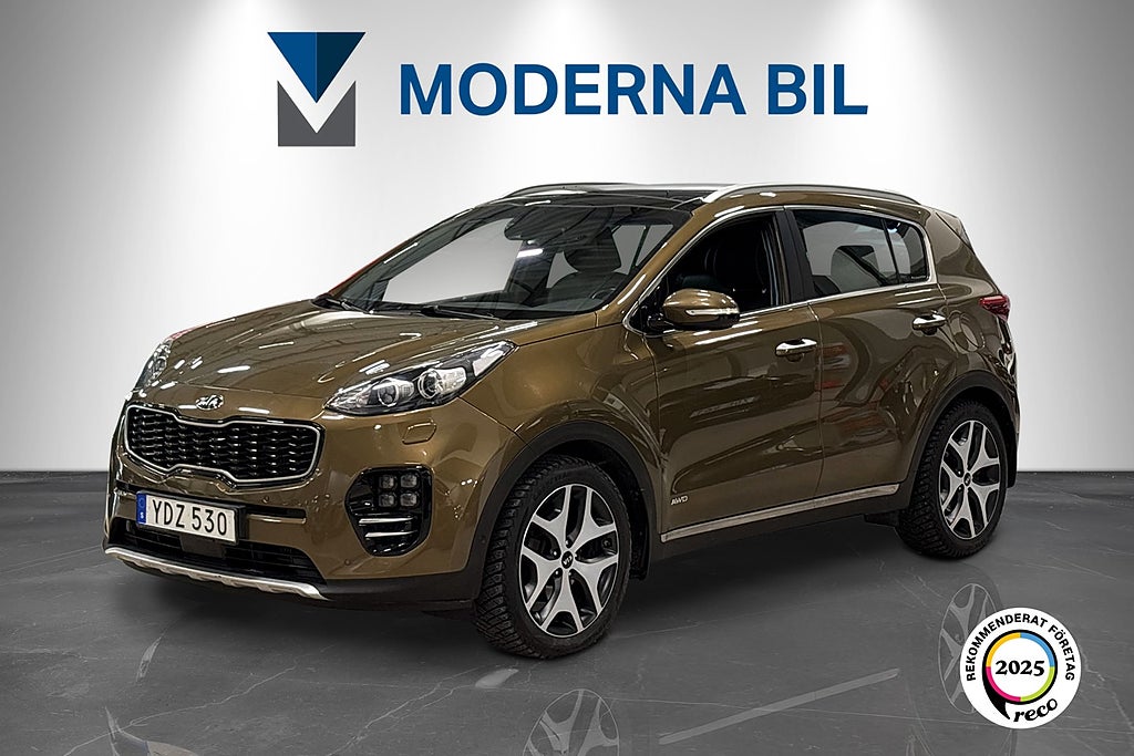Kia Sportage 2.0 CRDi AWD GT-Line Pano JBL Drag M-värm 
