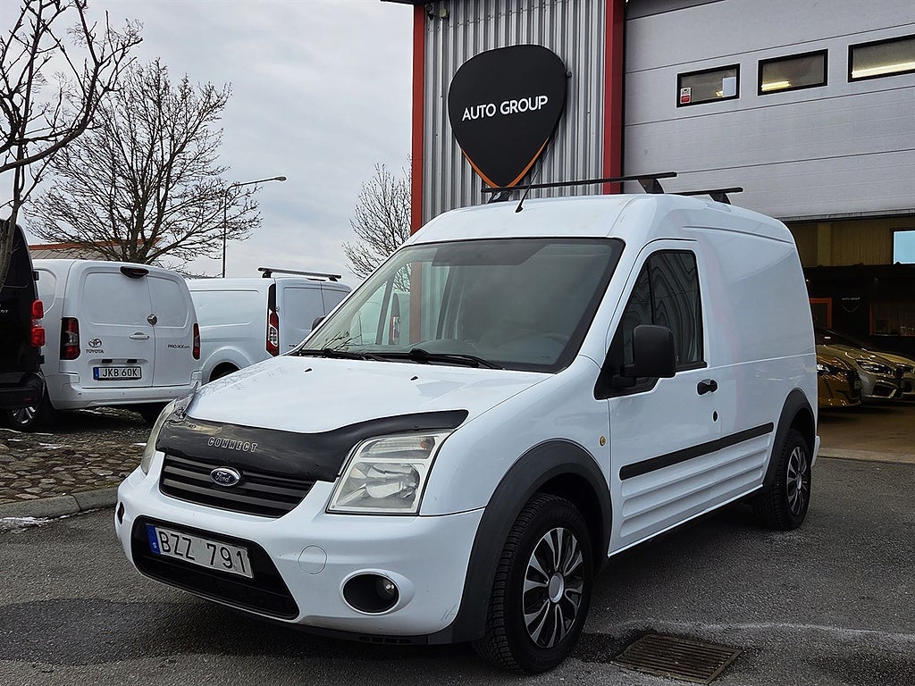 Ford Transit Connect T230 LWB 1.8 TDCi Manuell, 90hk Drag Nybesiktad