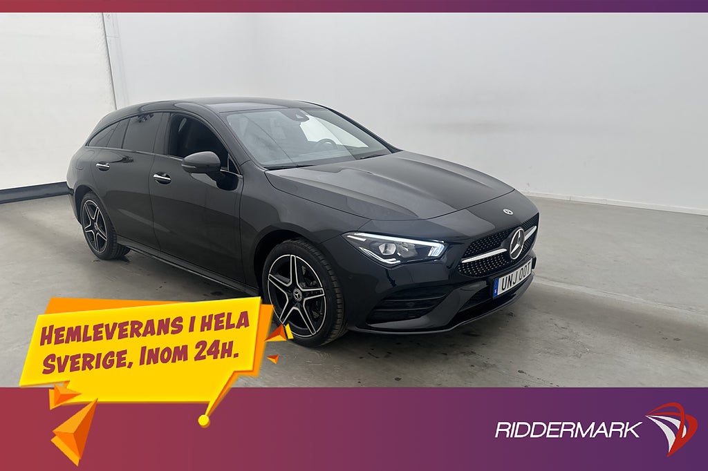 Mercedes-Benz CLA 250 e SB AMG Värmare Kamera Navi