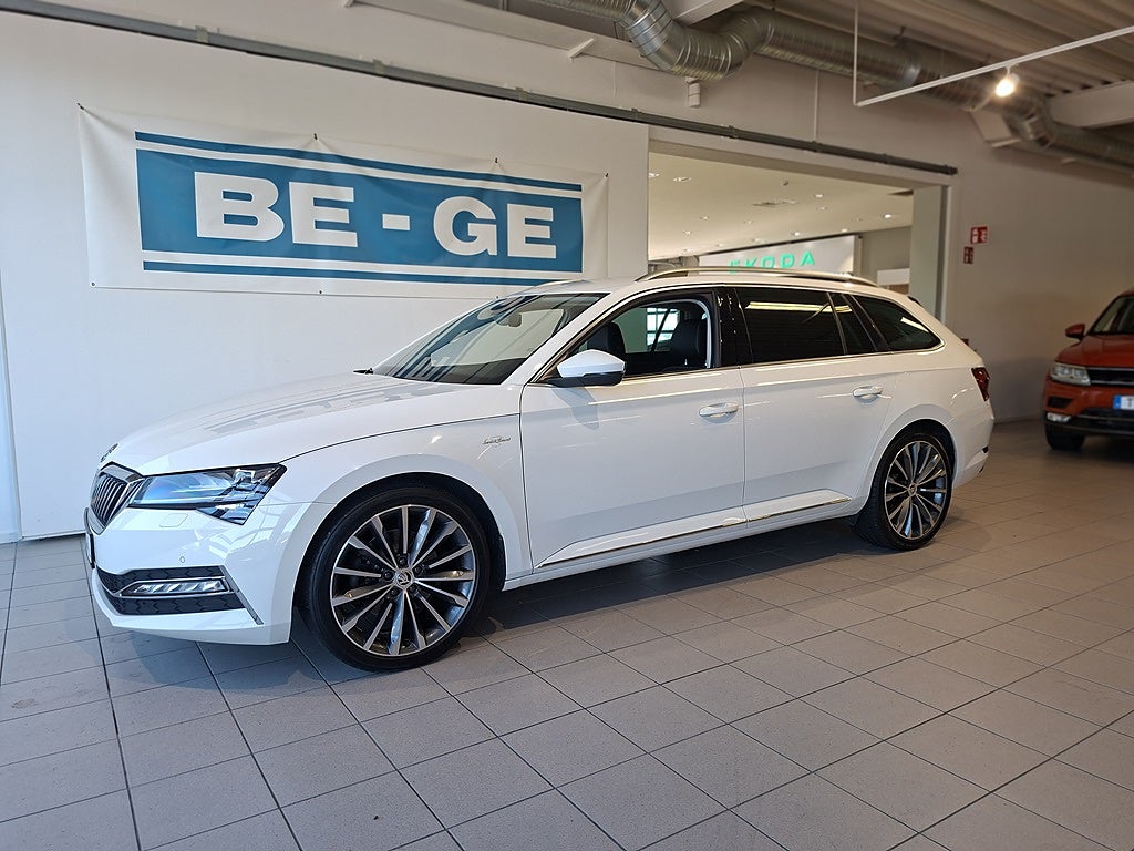 Skoda Superb L&K 2,0 TDI 200HK 4x4 DSG Drag Värmare Navi...