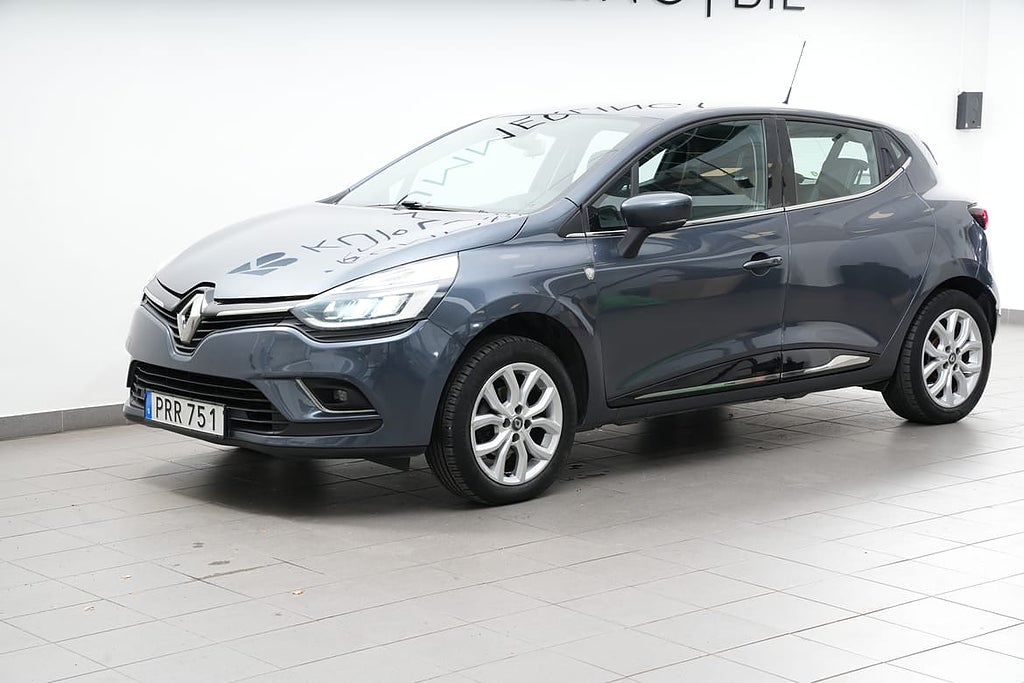 Renault Clio 0.9 TCe 90hk Keyless/Delläder/Navi/ReflexBass
