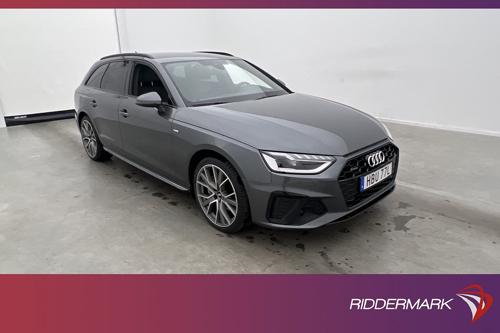 Audi A4 40 TDI Q 190hk S-Line Cockpit Matrix Kamera Navi