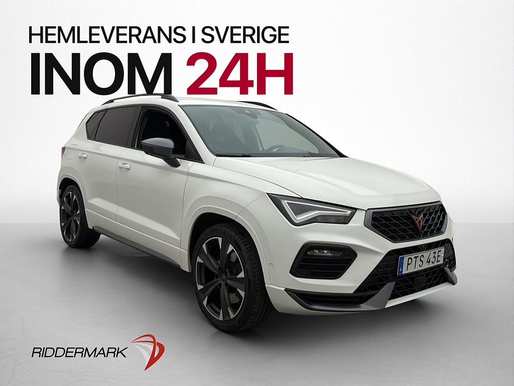 Cupra Ateca 4Drive 300hk Beats 360° Navi CarPlay Dragkrok