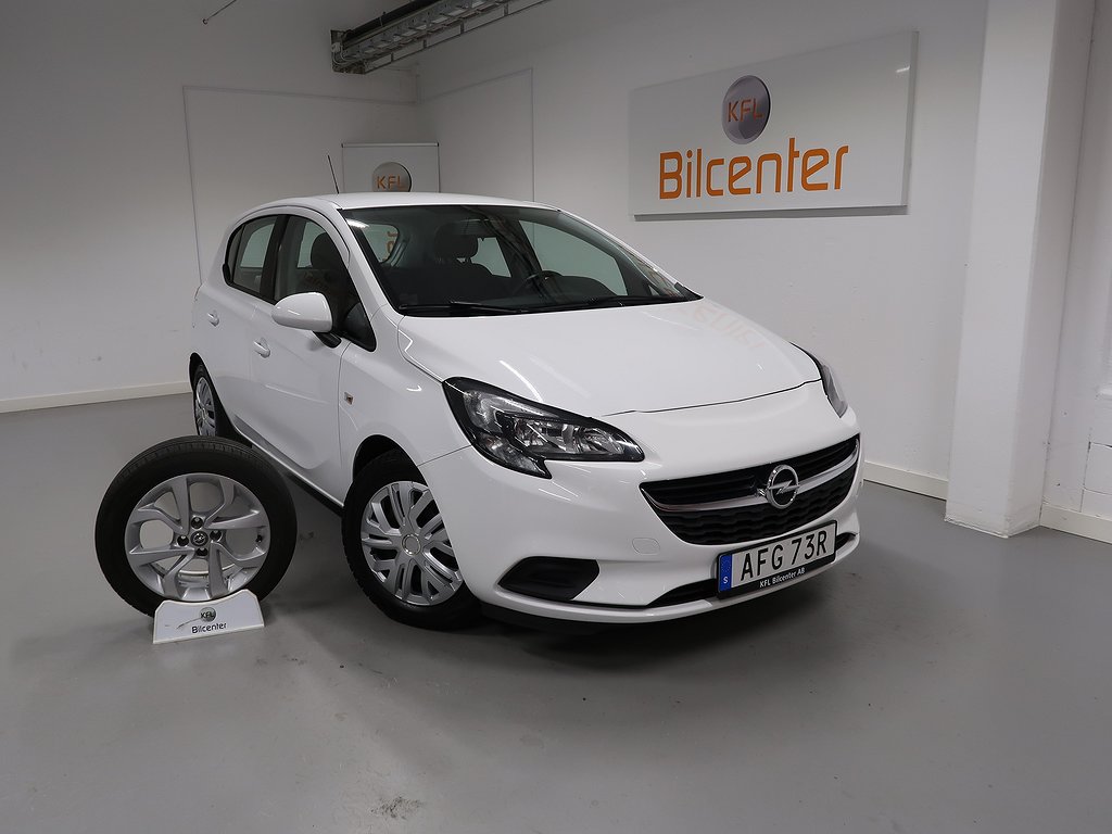 Opel Corsa *KAMPANJ* 5-d 1.4 V-Däck ingår Carplay-Farthållare-BT-Parksensor