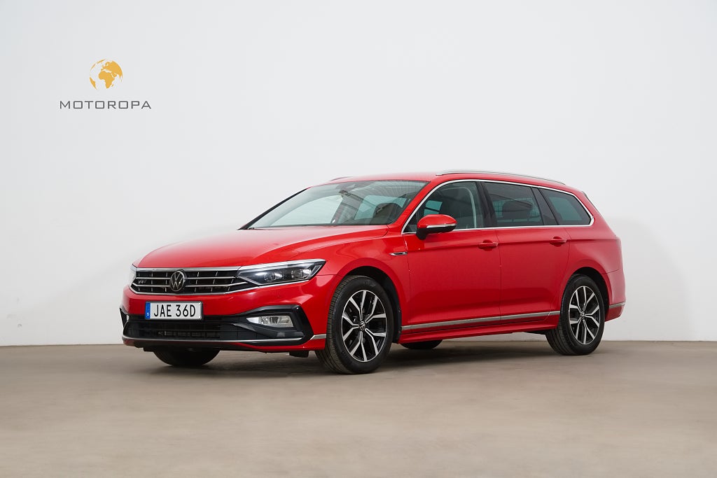 Volkswagen Passat 2.0 TDI 200hk R-Line | Värmare | Drag