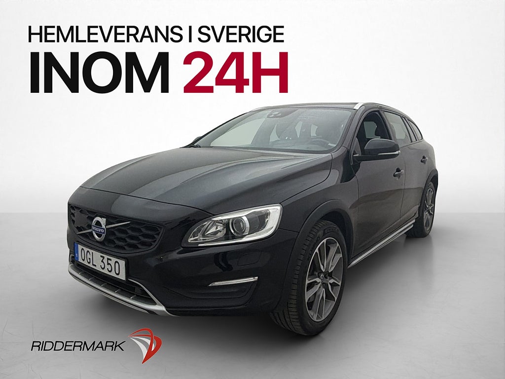 Volvo V60 Cross Country Summum Dragkrok VOC Elstol Läder