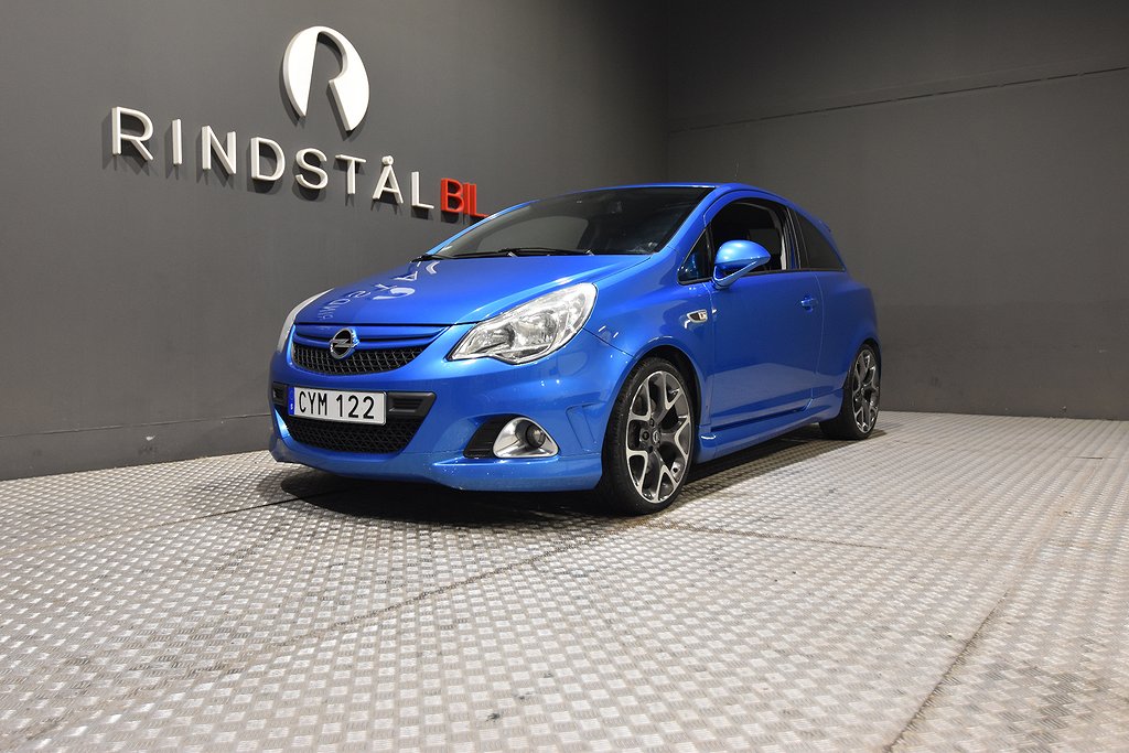 Opel Corsa OPC 1.6 Turbo 192 HK NAV KAMREM BYTT 10200MIL 18"