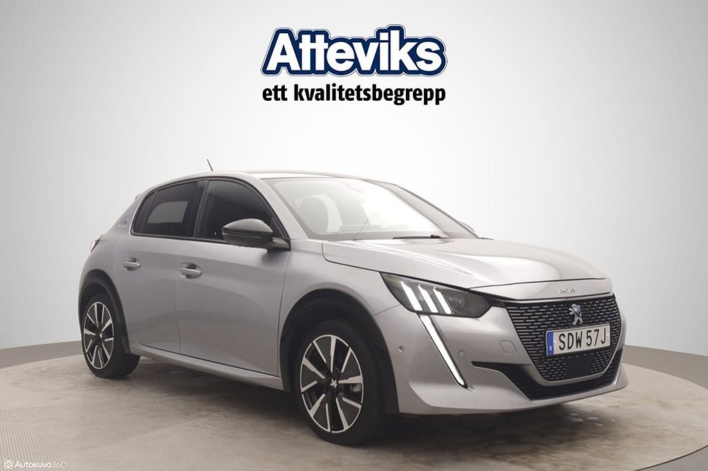 Peugeot E-208 Backkamera/Adaptiv farthållare