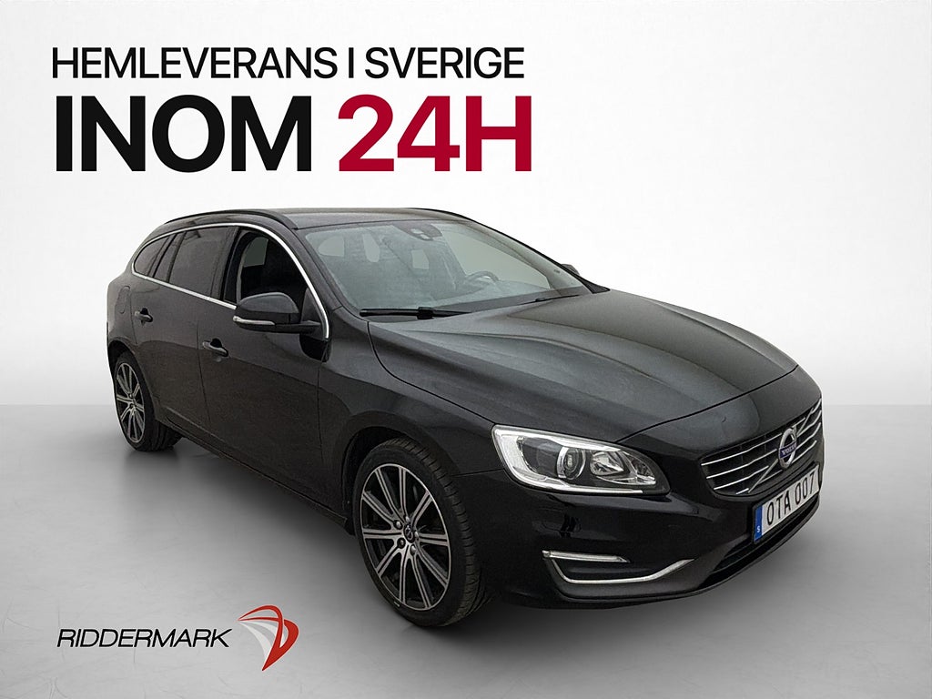 Volvo V60 D3 Momentum VOC Värmare Sensorer Skinn Kamrem-Bytt
