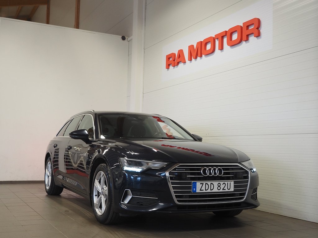 Audi A6 Avant 40 TDI 204hk Quattro S-Tronic D-Värm Drag Nav 2019