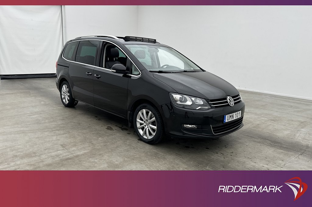 Volkswagen Sharan 4M 150hk Premium 7-Sits Pano  4,95% Ränta