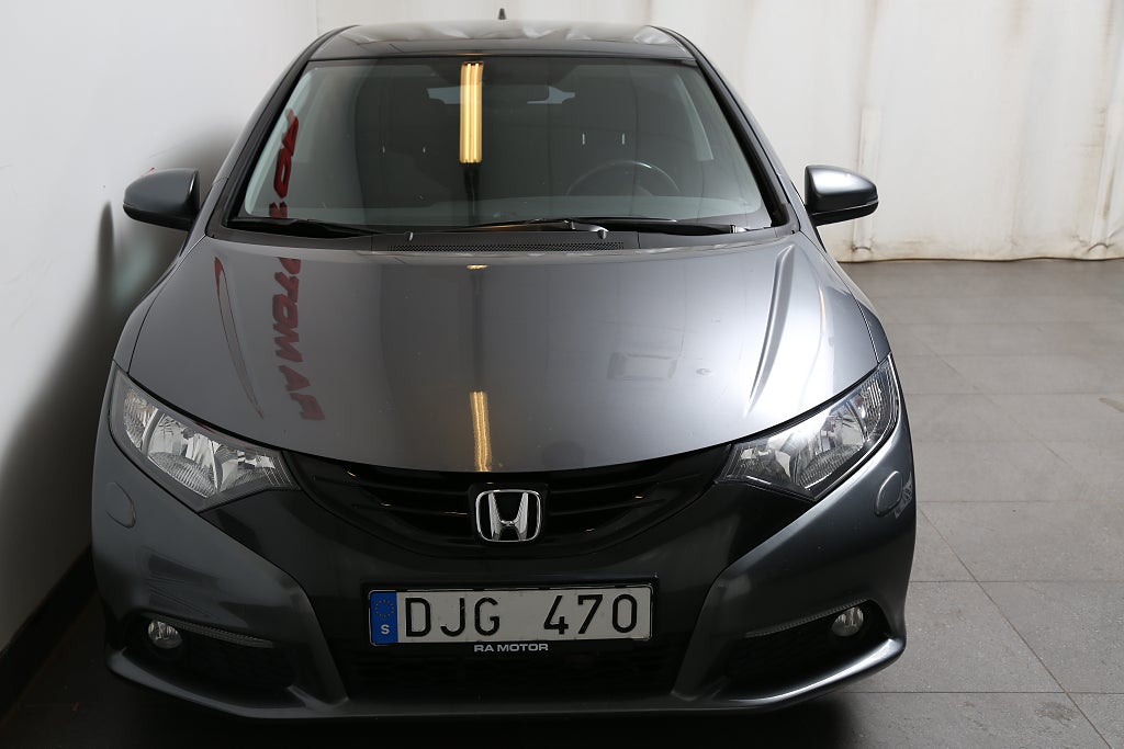 Honda Civic 1,8 i-VTEC 142hk Sport Aut 5d Backkamera Drag 2012