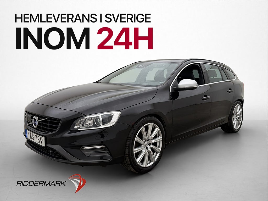 Volvo V60 T6 AWD R Design VOC Värm Taklucka Harman/Kardon