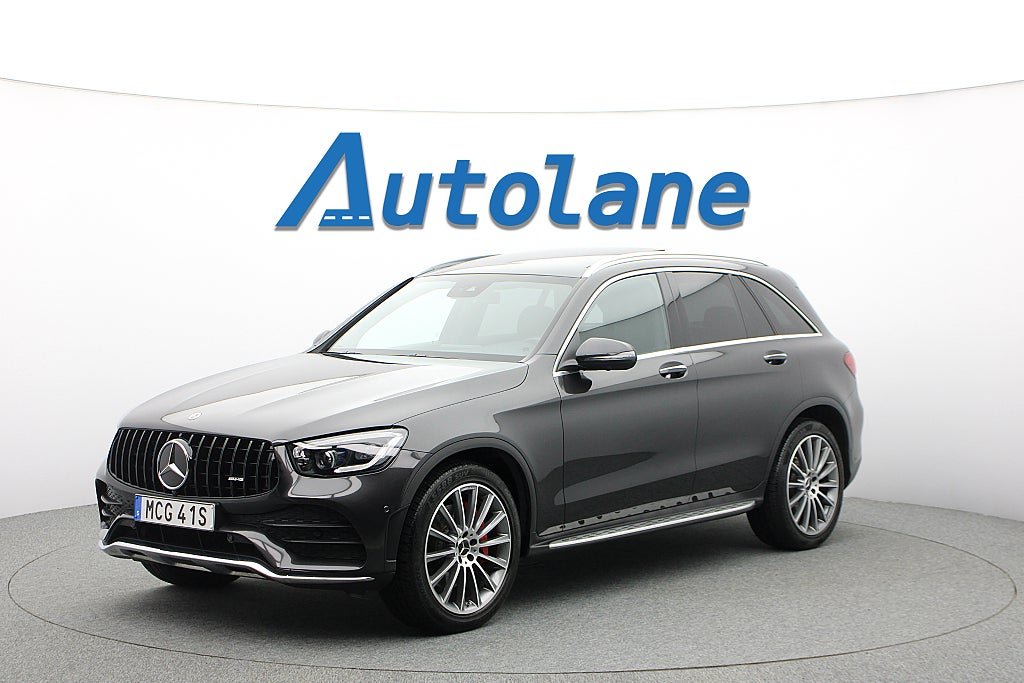 Mercedes-Benz GLC 220 d 4M AMG, Pano, 360°, Burmester®, Dragkrok 194hk