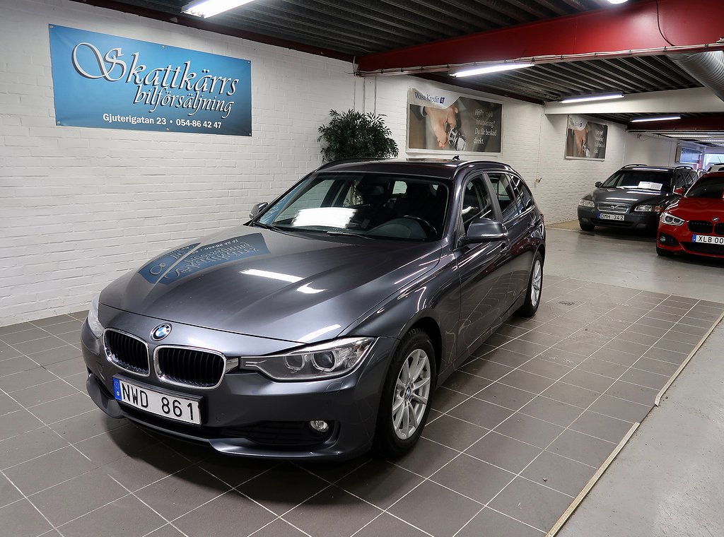 BMW 320 d Touring Nya vinter däck Drag Välservad