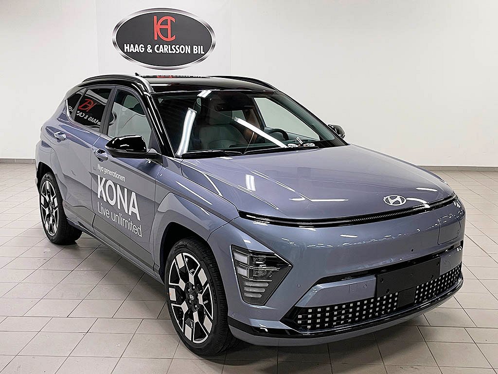 Hyundai Kona EV 217hk 65,4 kWh Advanced Tech Paket DeLux