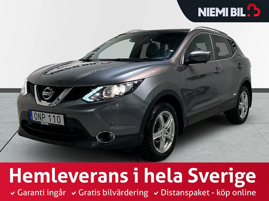 Nissan Qashqai 1.5 dCi Drag Mvärm 360° Pano GPS SoV