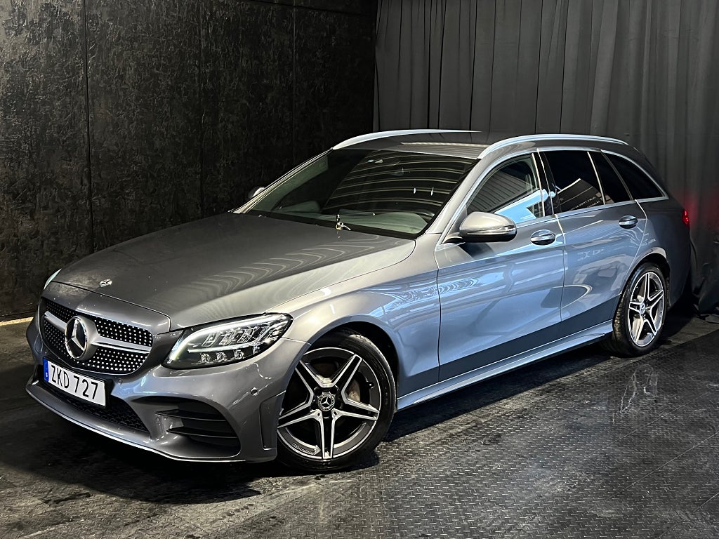 Mercedes-Benz C 220 T d 9G-Tronic, 194hk AMG/Värmare/Drag