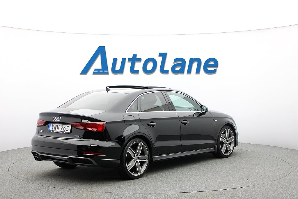 Audi A3 Sedan 2.0 TFSI quattro, S-Line, Sommarkampanj 4,99% .