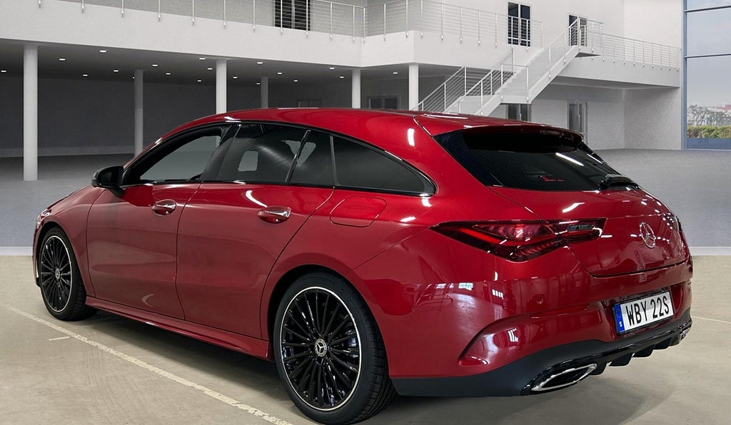 Mercedes-Benz CLA 200 AMB 19tum Drag Shooting Brake - bild 2