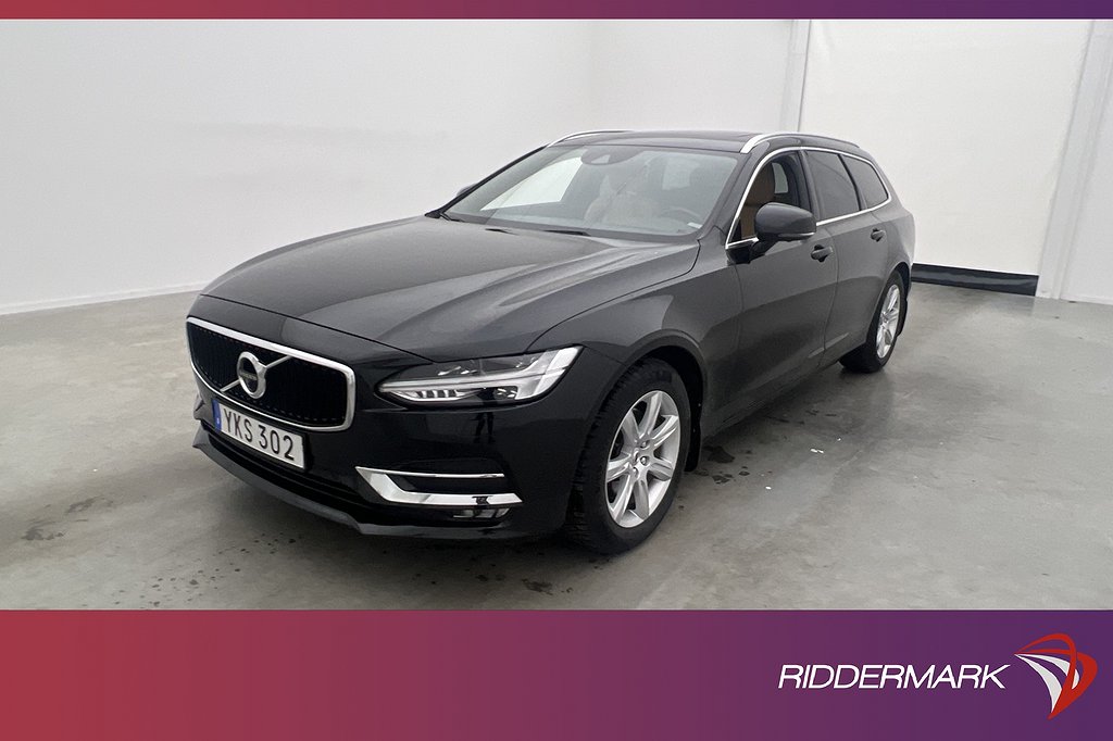 Volvo V90 D4 190hk Momentum VOC Pano 360° Värm Navi Drag