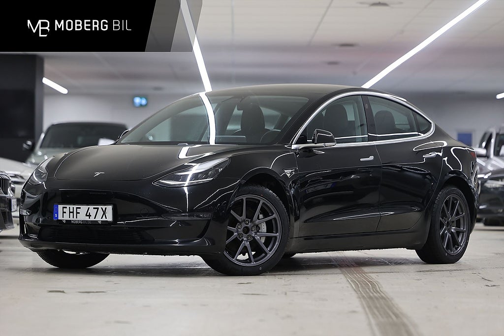 Tesla Model 3 Long Range AWD 440hk AP Pano Läder