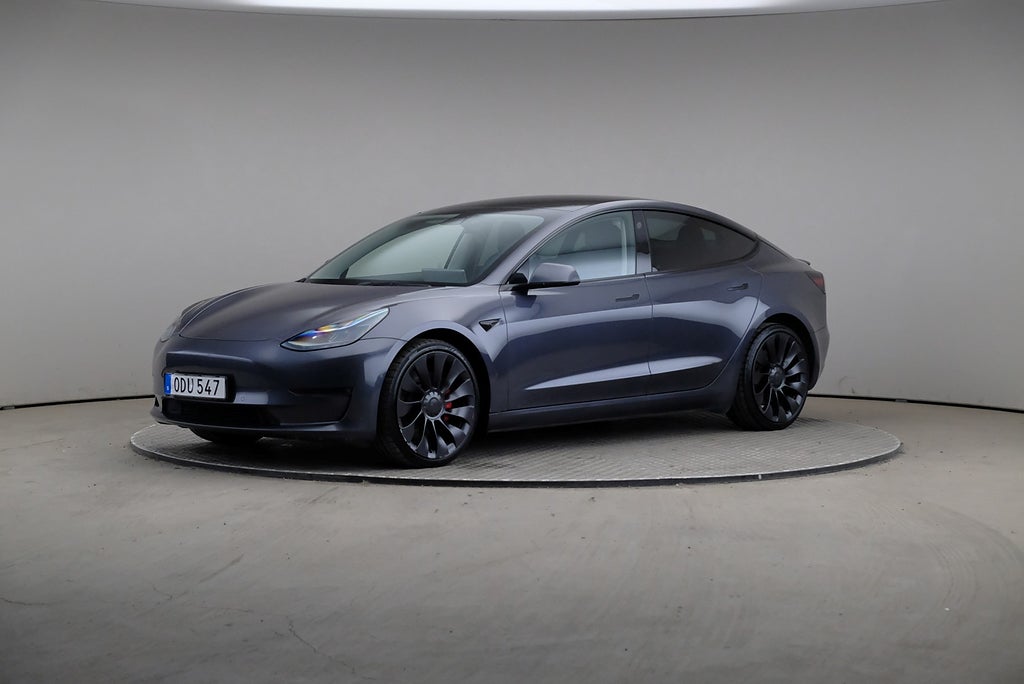Tesla Model 3 Performance 513hk AWD Läder