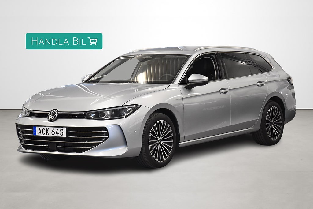 Volkswagen Passat Variant 1.5 Elegance P-värm Cockpit Massage H/K IQ Light Dragkro