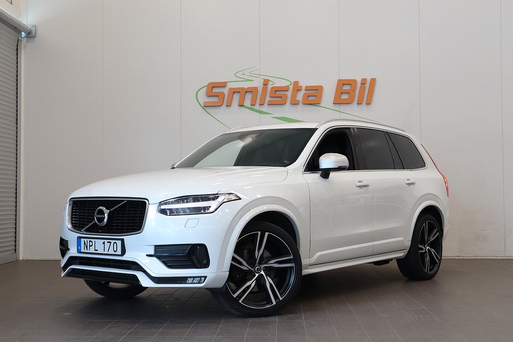 Volvo XC90 T5 AWD R-Design 7-sits DRAG HuD 22'' 250hk