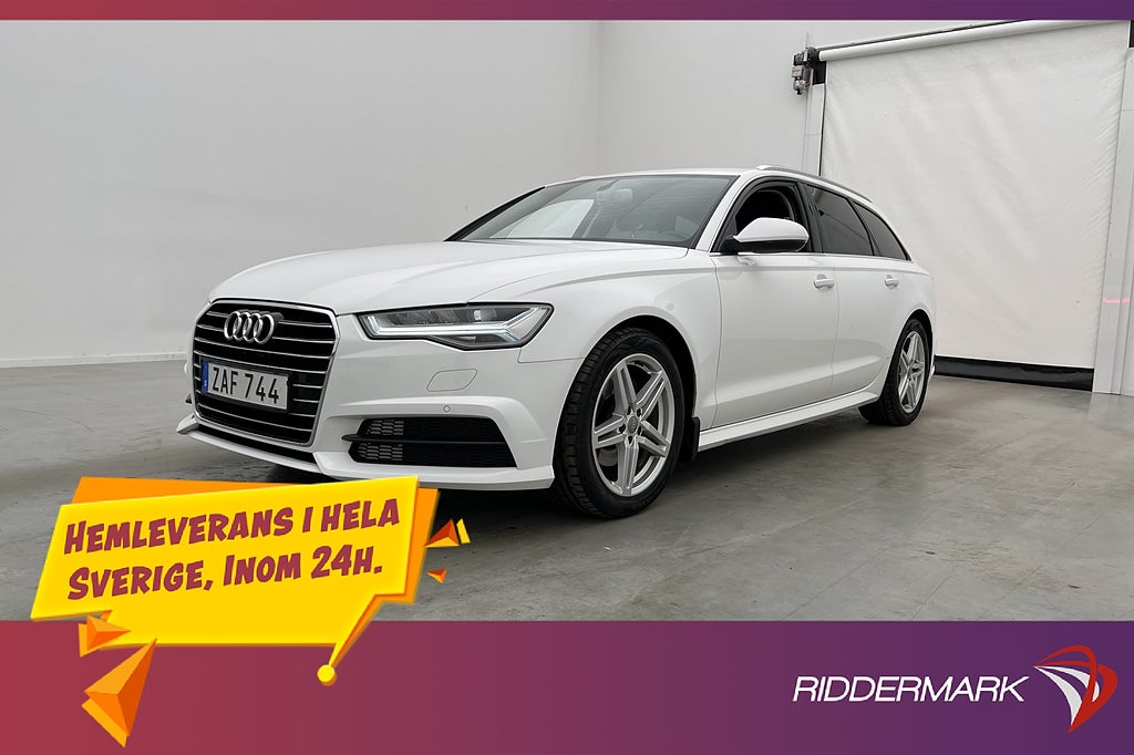 Audi A6 2.0 TDI ultra 190hk Ambition Värmare Matrix Drag GPS