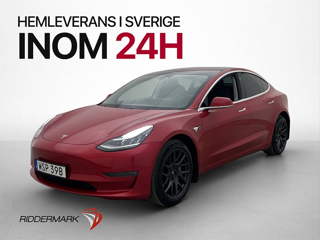 Tesla Model 3 Long Range AWD Autopilot Svensksåld