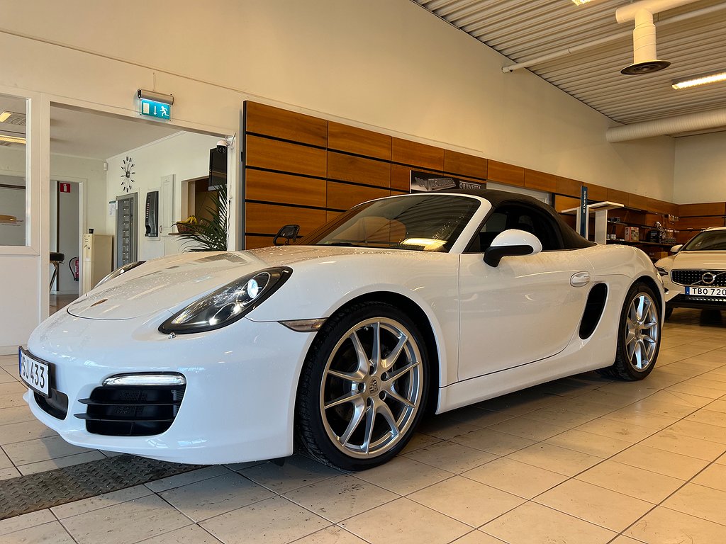 Porsche Boxster PDK Svensksåld Sportavgas Rattpaddlar LÅGMIL 