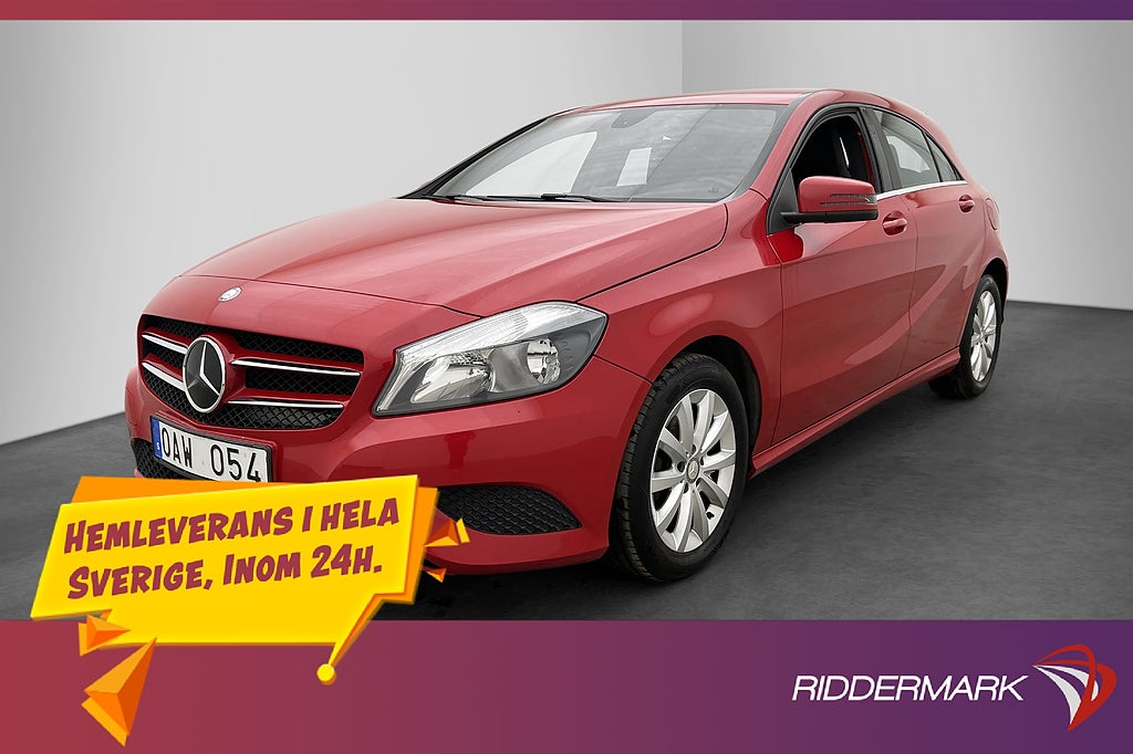 Mercedes-Benz A180 122hk Style Bluetooth Halvskinn 0.55l/mil