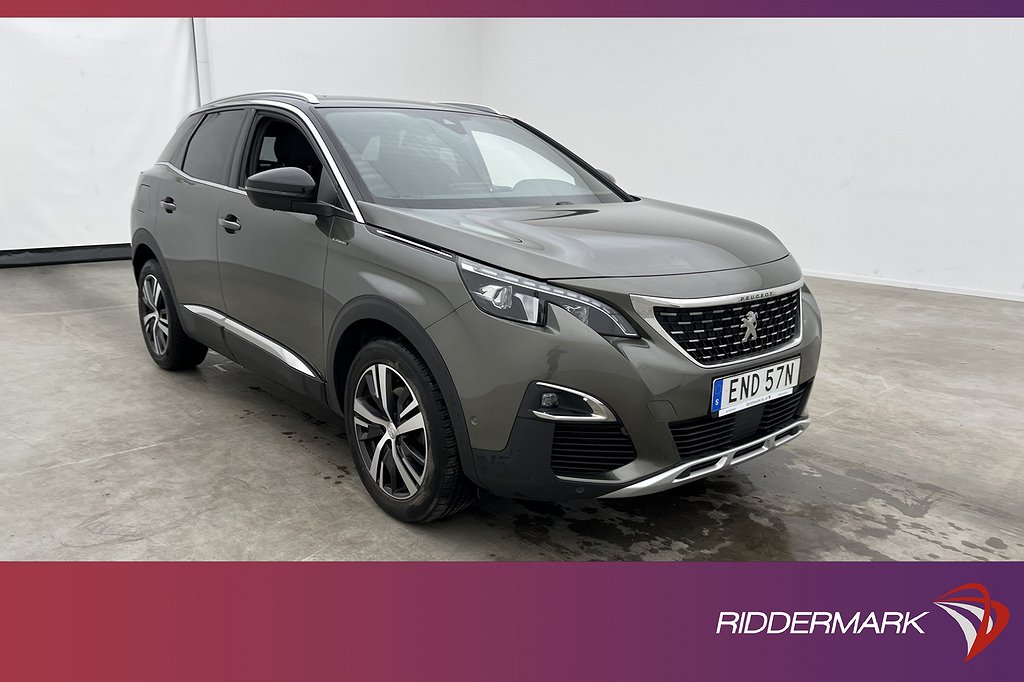 Peugeot 3008 PureTech 130hk GT-Line CarPlay Sensorer Drag