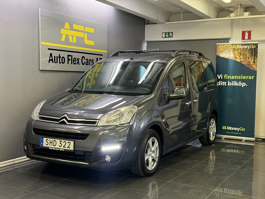 Citroën Berlingo Multispace 1.6 BlueHDi 8v | P-SENSOR | DRAG | NYKAMREM 