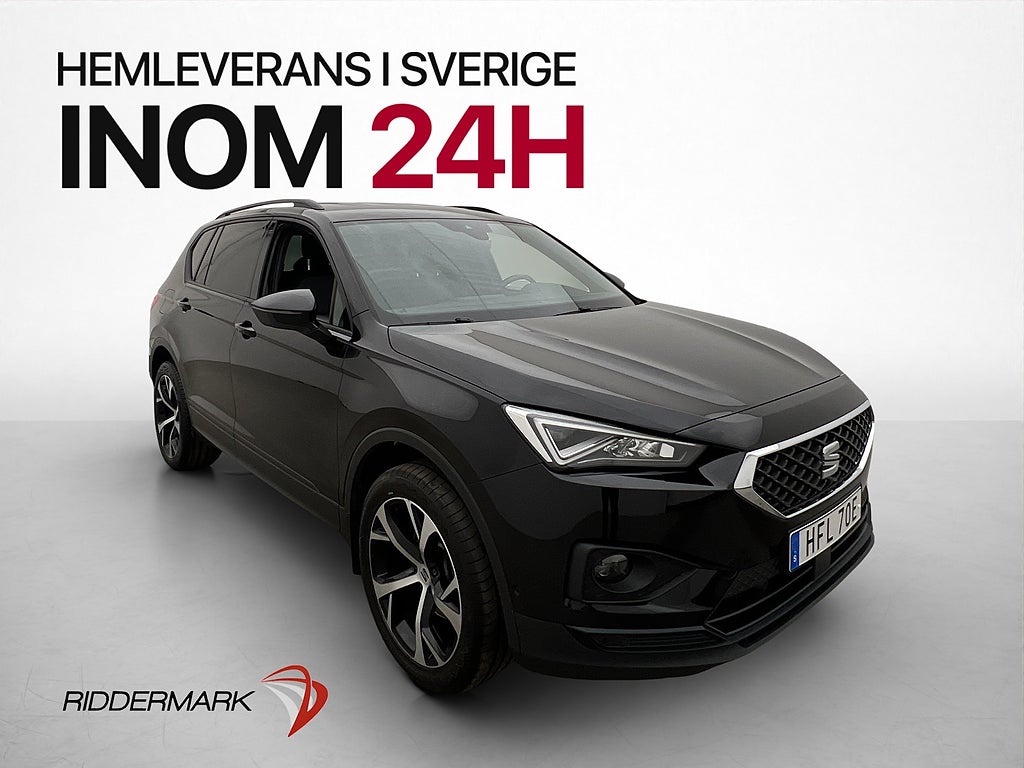 Seat Tarraco 1.5 TSI Style Dragkrok Värmare Cockpit Kamera